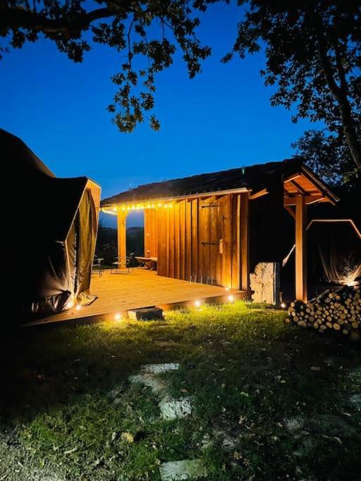 Dome Insolite Cedre Jacuzzi Et Petits Dejeuners Inclus Lagraulet-du-Gers 외부 사진