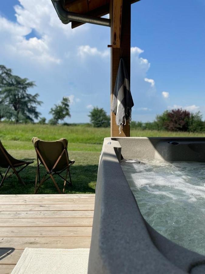 Dome Insolite Cedre Jacuzzi Et Petits Dejeuners Inclus Lagraulet-du-Gers 외부 사진