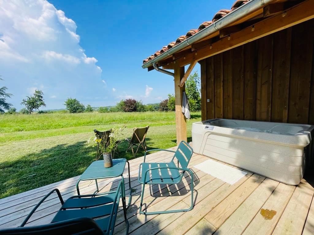 Dome Insolite Cedre Jacuzzi Et Petits Dejeuners Inclus Lagraulet-du-Gers 외부 사진